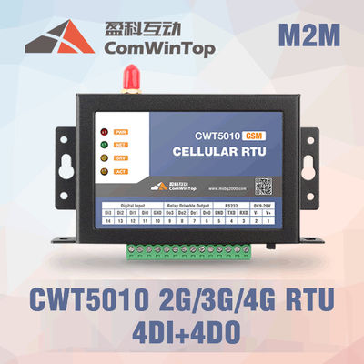 China Alarma industrial del SMS del regulador de CWT5010 G/M Rtu con 4 Di y 4Do proveedor