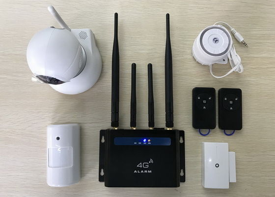 China Alarma antirrobos inalámbrica de la cámara de Wifi, alarma elegante de la seguridad en el hogar del detector de LTE DIY proveedor